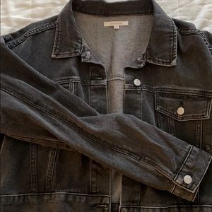 Pacsun black denim jacket